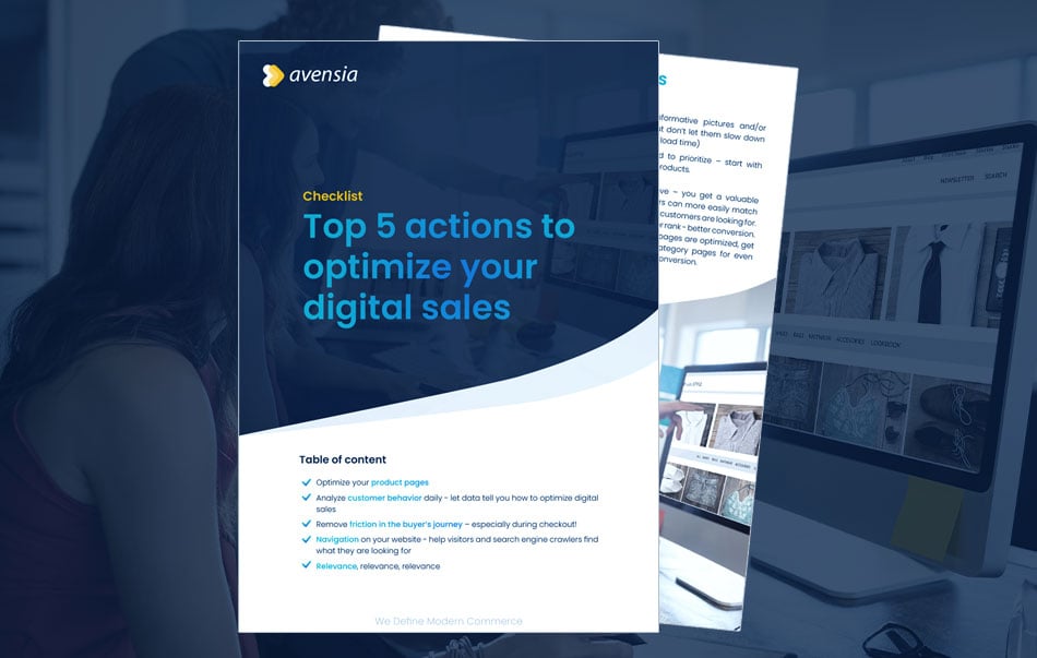 Top 5 Actions to Improve Your Digital Sales